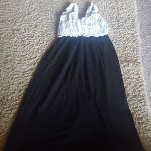 Black and white dress